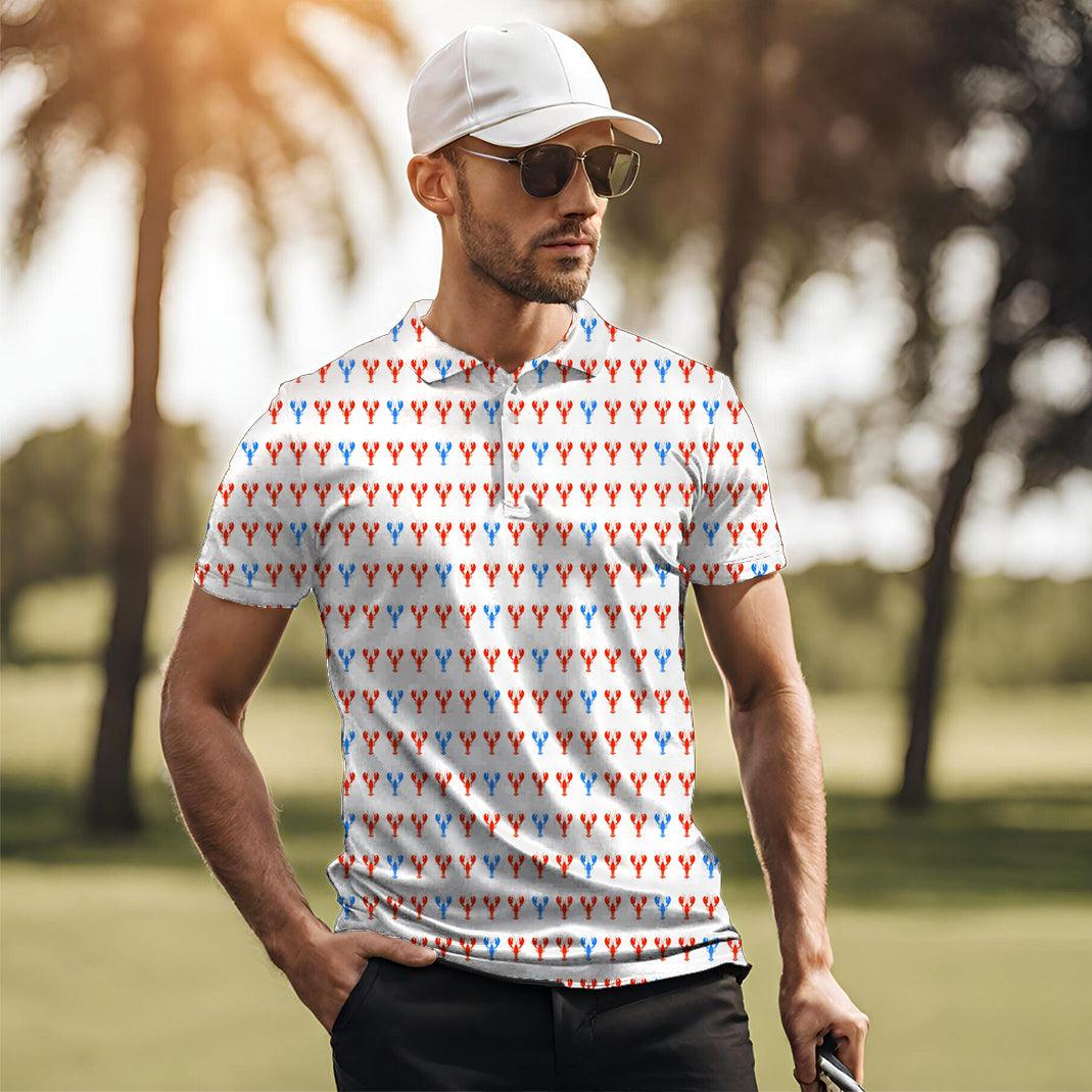 Men's LOBSTERS golf polo