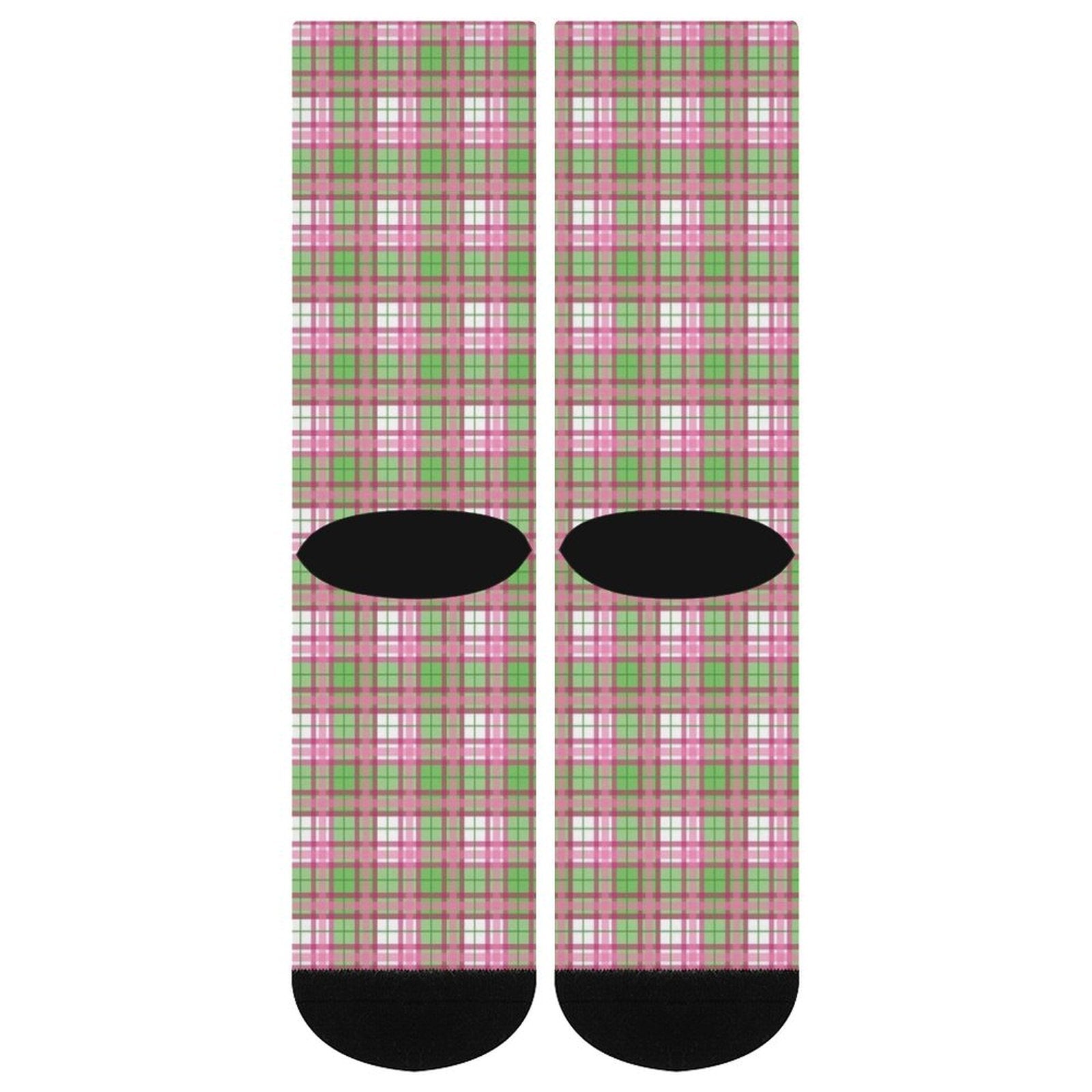 grid Prined socks Gifts for Men Women