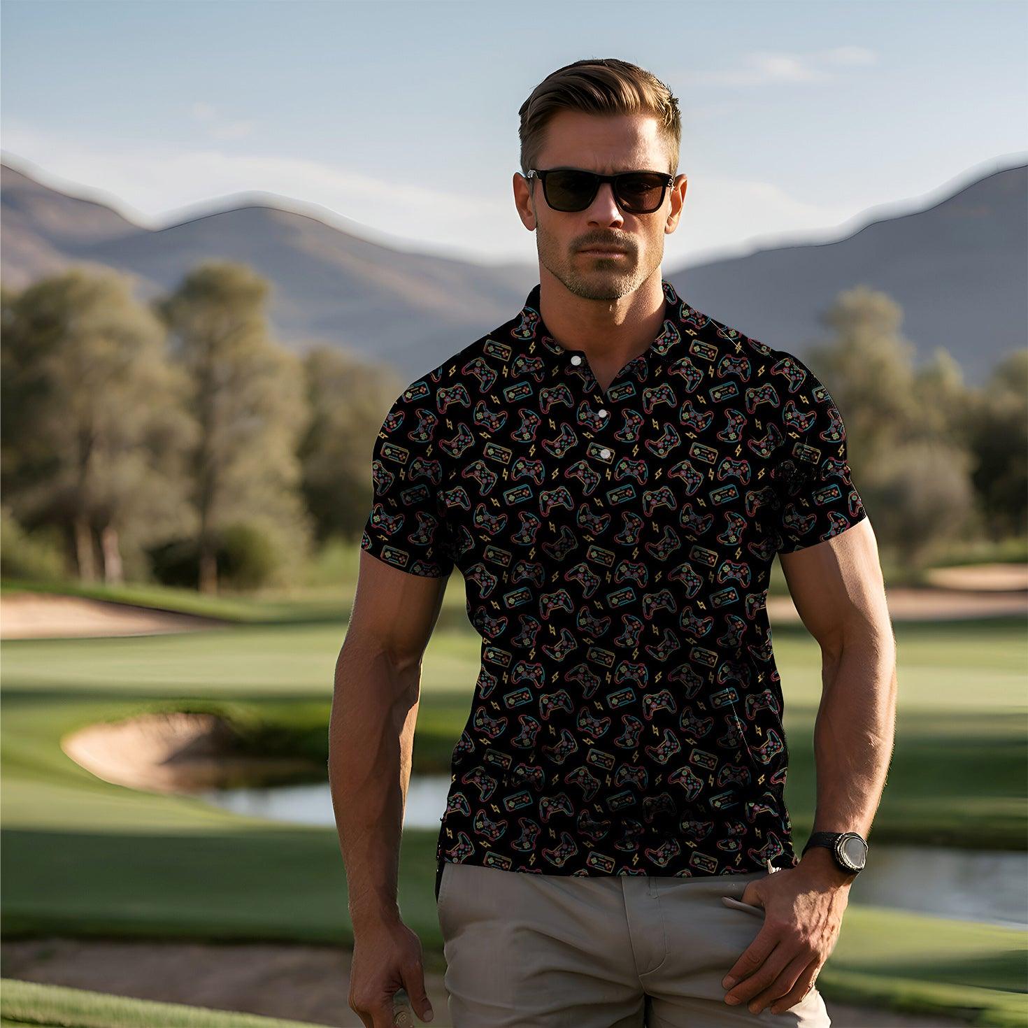 Game enthusiasts Men's golf polo