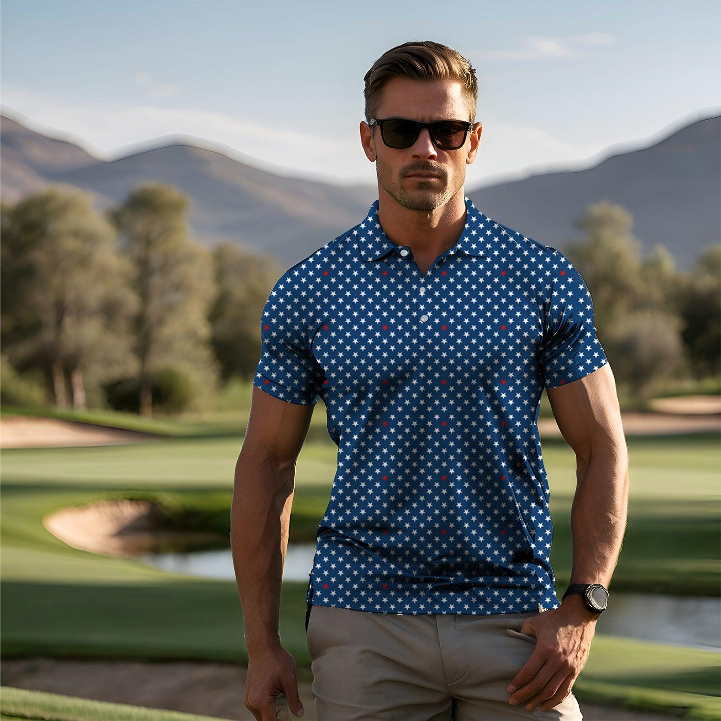 Men's Proud Stars golf polo