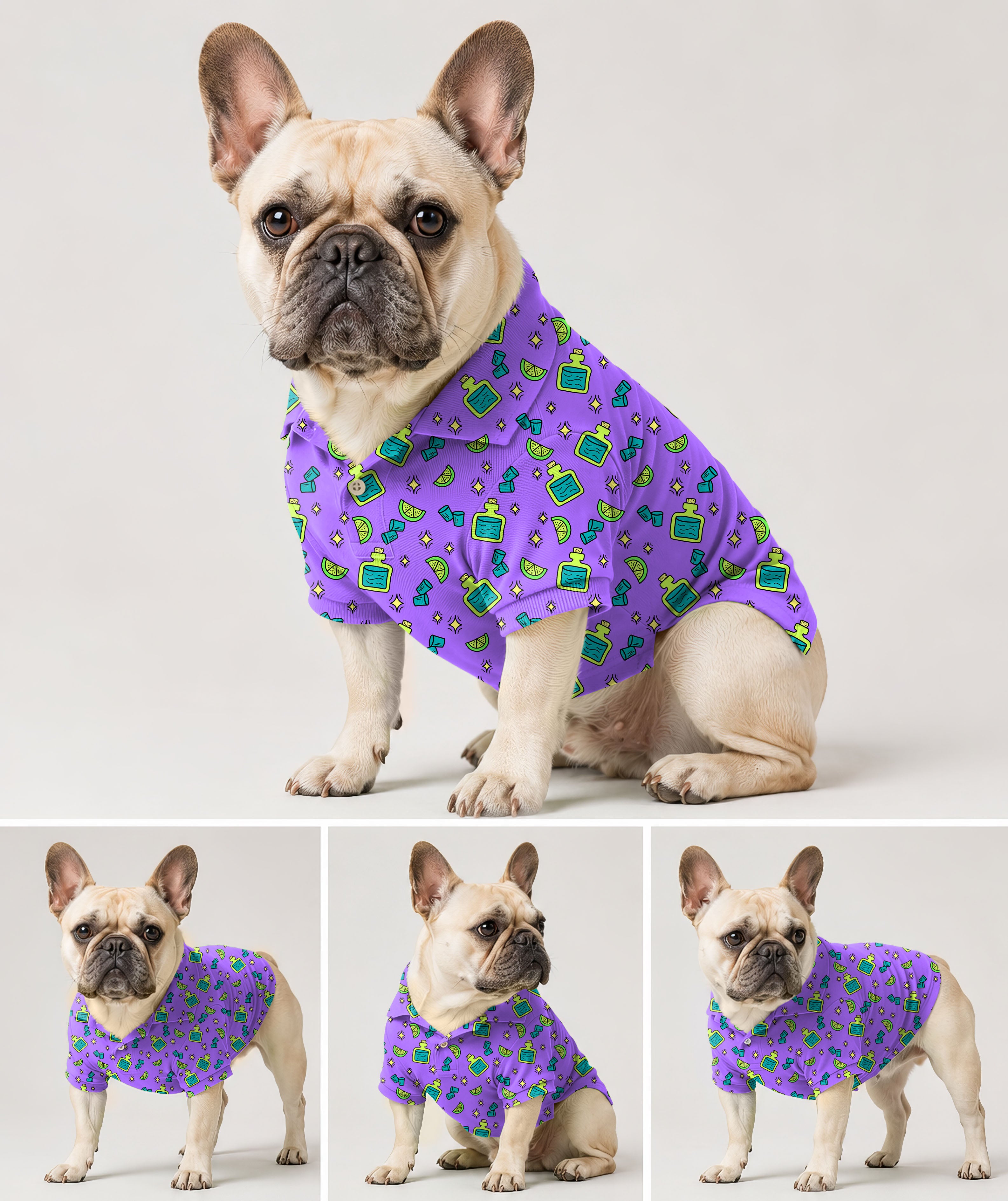 Dog's Shots! Time golf polo