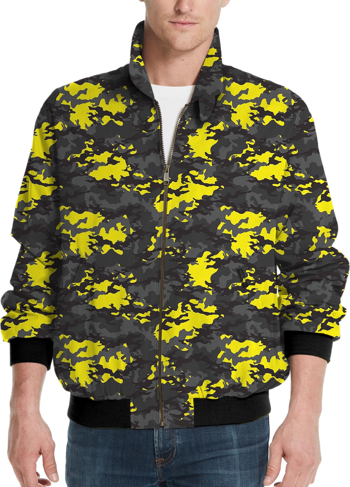Camouflage-Men's Golf Windbreaker Light Jacket