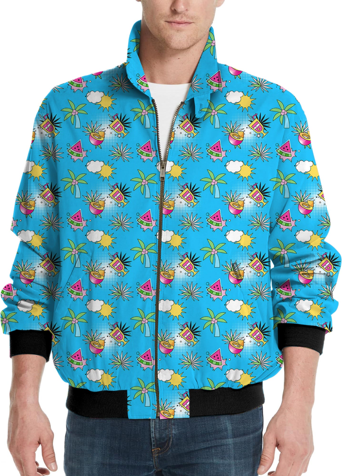 Perfect Summer-Men's Golf Windbreaker Light Jacket
