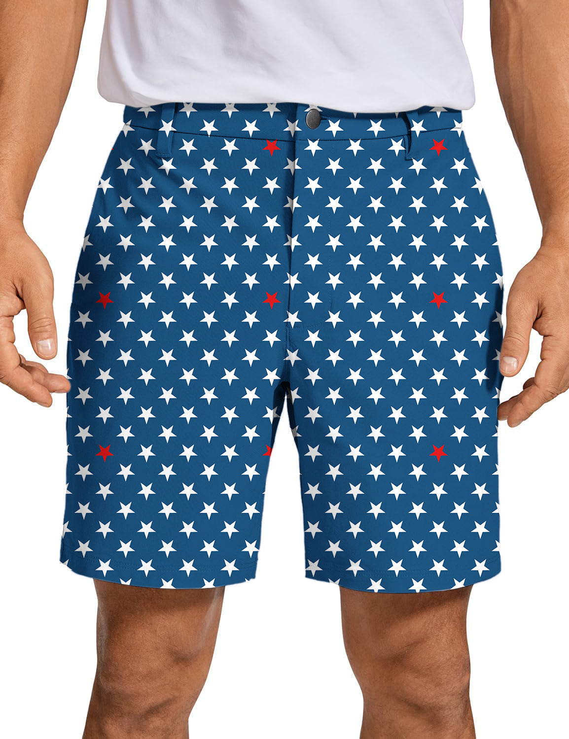 Men's Proud Stars Golf Shorts