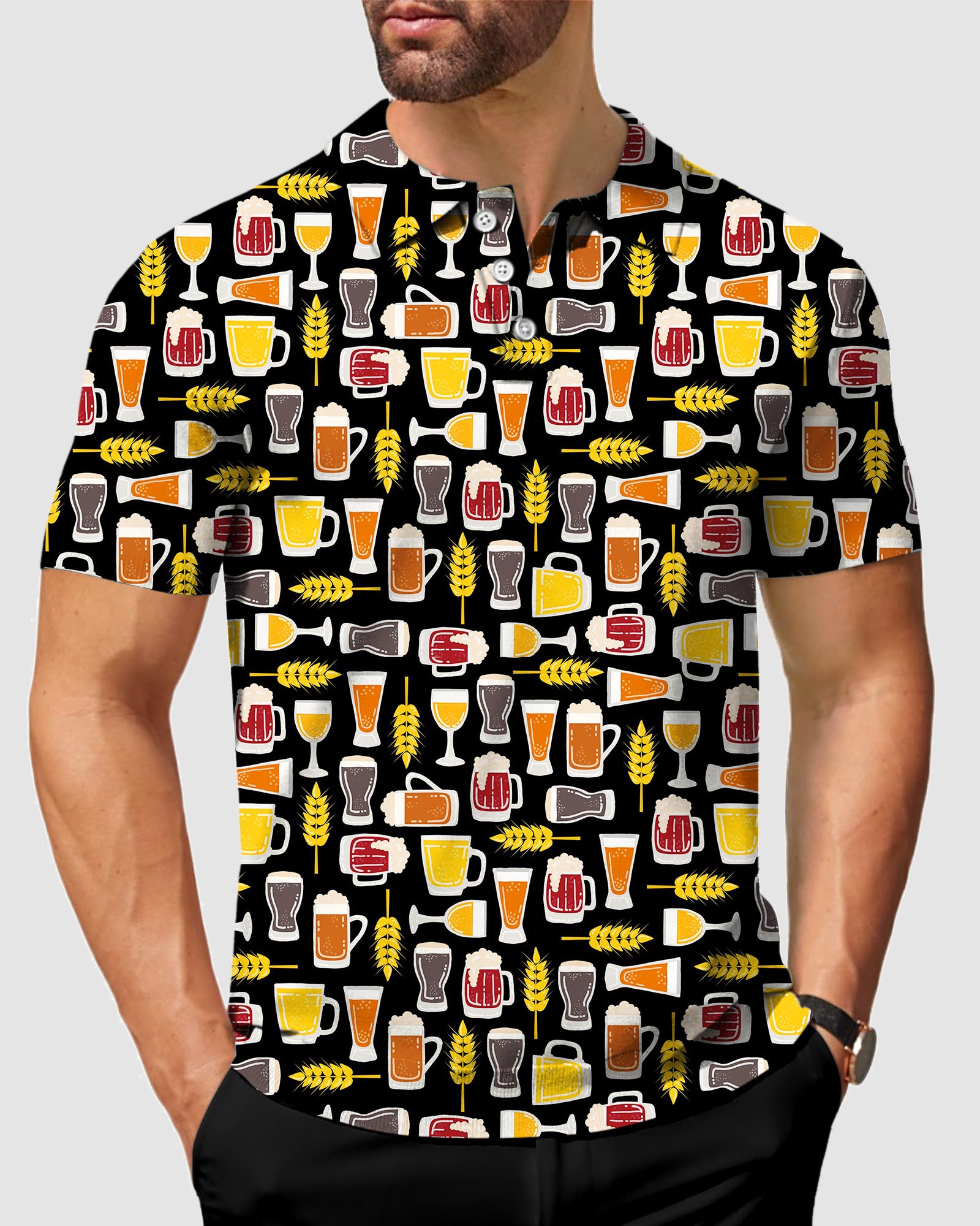 Men's Fall Brewskis golf polo