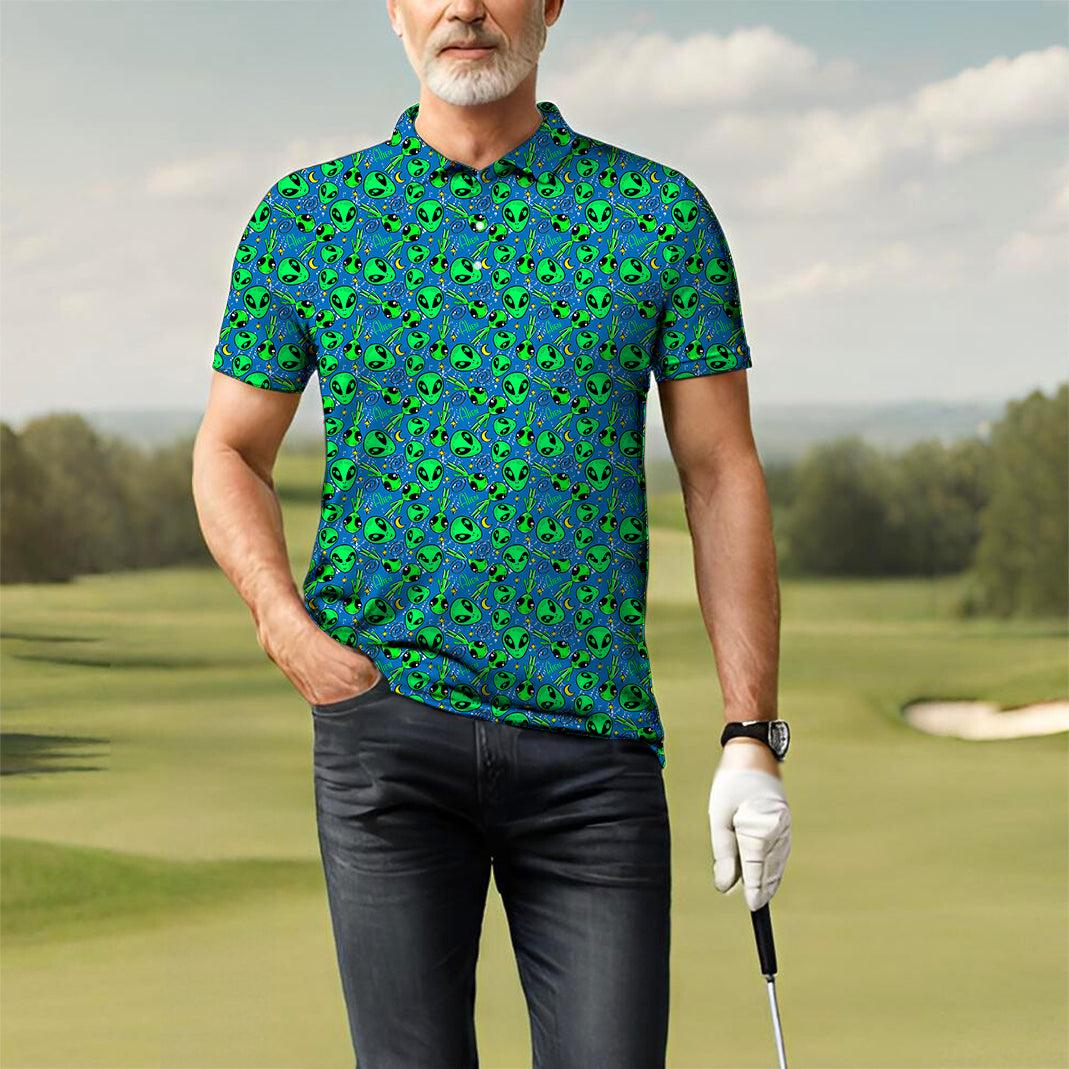 Men's golf polo Cosmic Drive