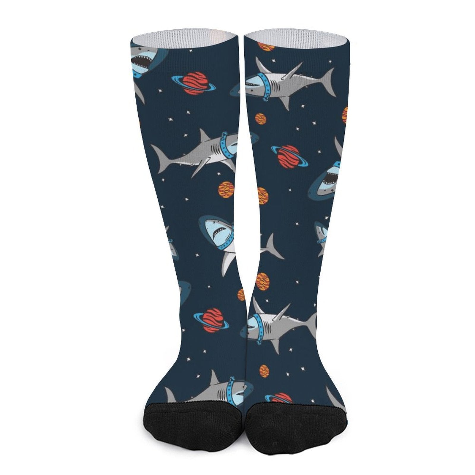 Sharks in Space Prined socks Gifts for Men Women