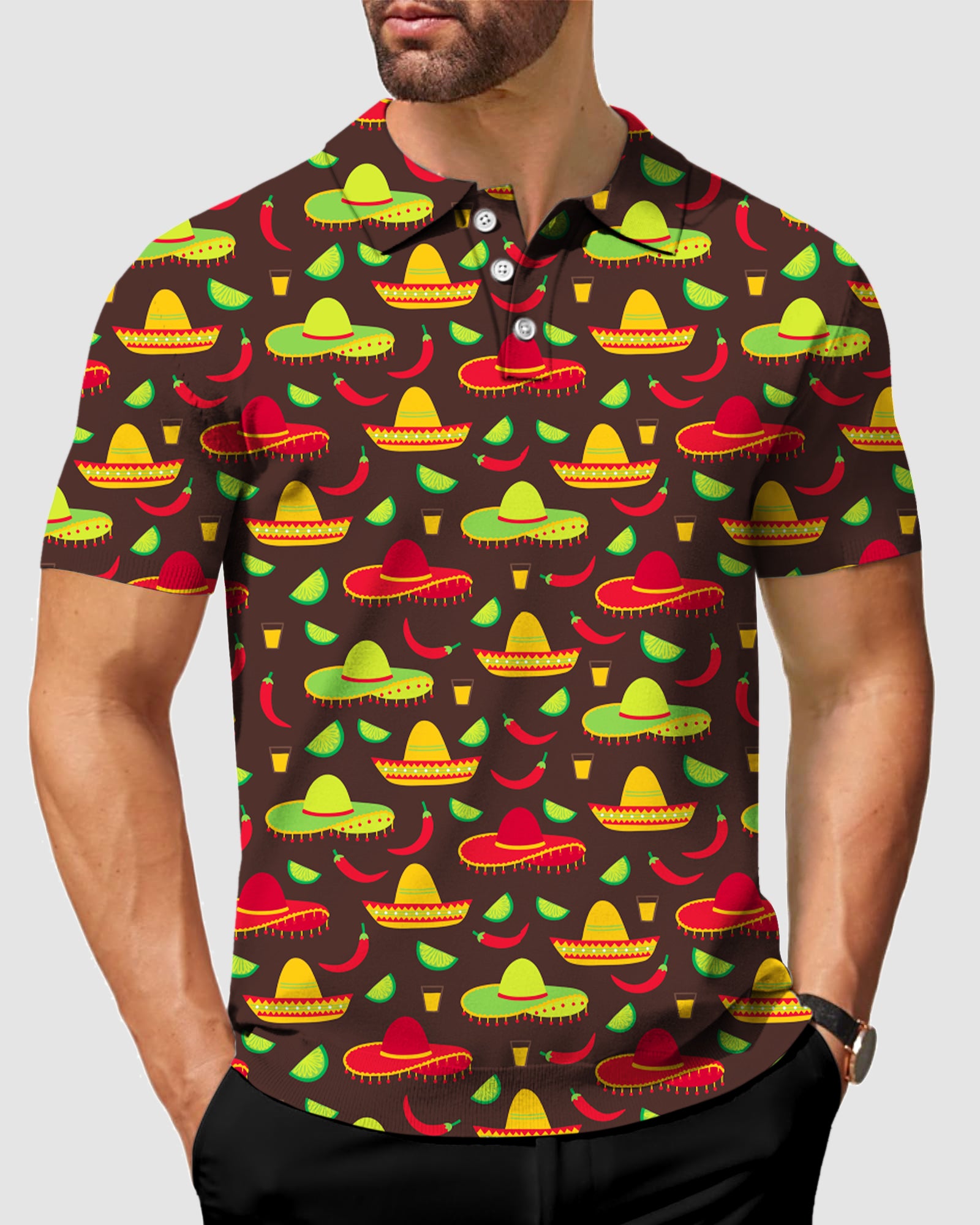 Men's Taco Tuesday Golf Polo
