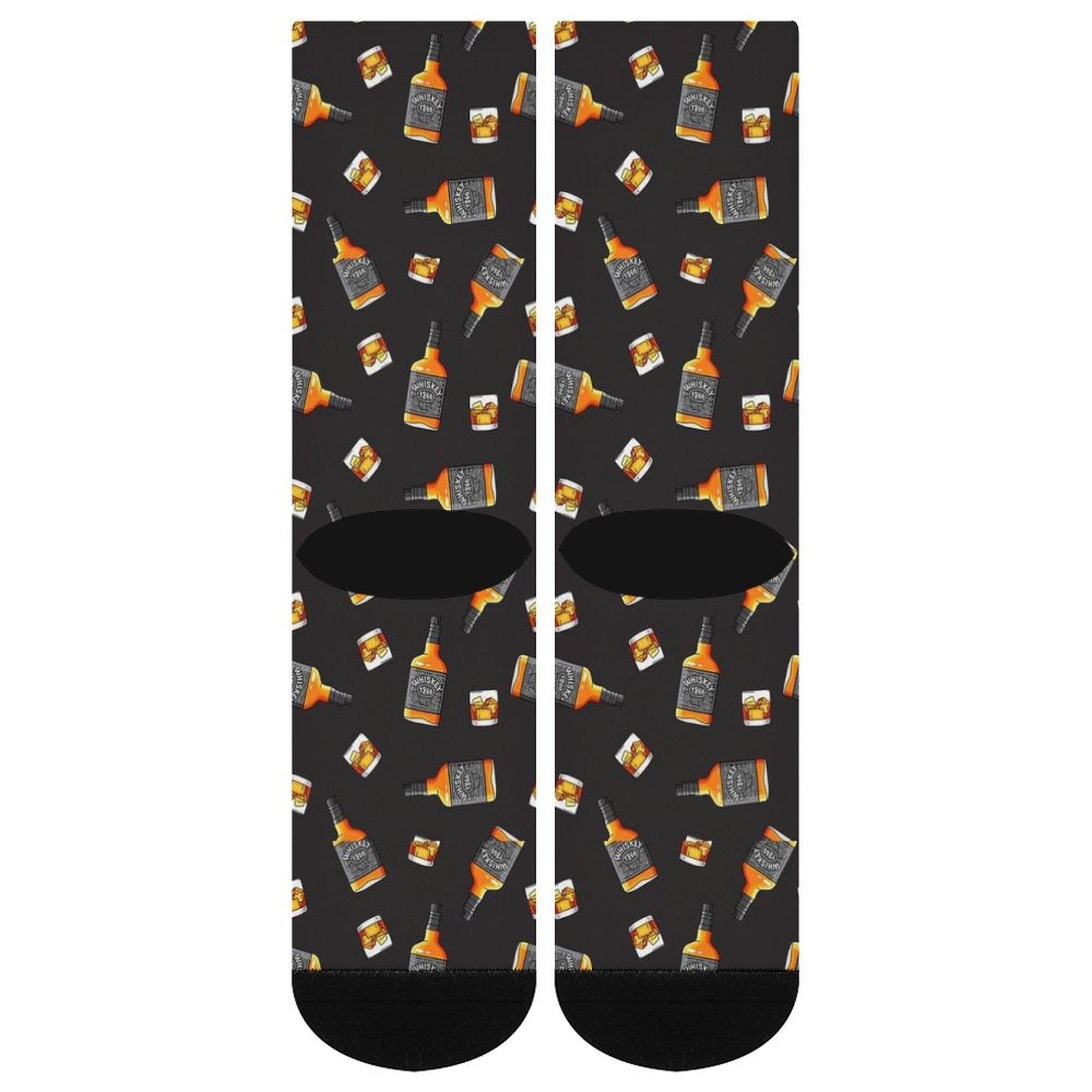Whiskey 1866 Prined socks Gifts for Men Women
