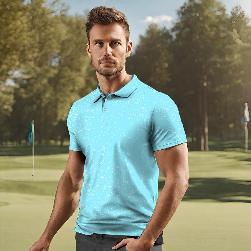 Men's Two tone golf polo