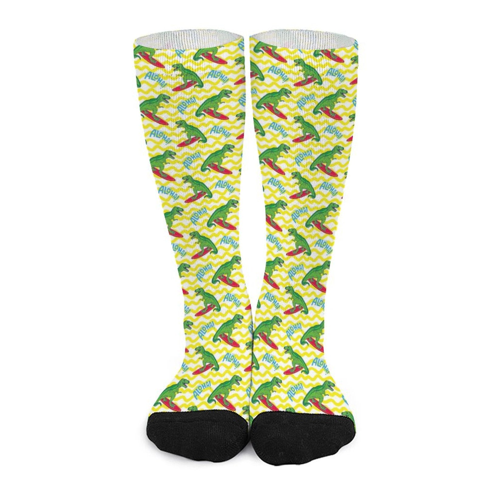 Friendly Dinos Prined socks Gifts for Men Women