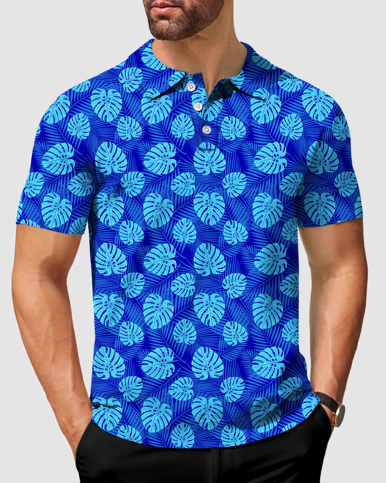 Men's Aloha Havana golf polo