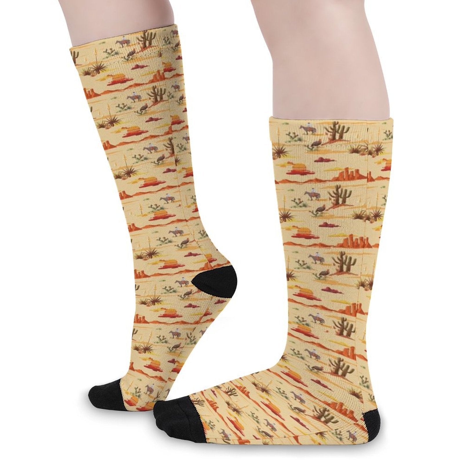 Vintage Desert Prined socks Gifts for Men Women