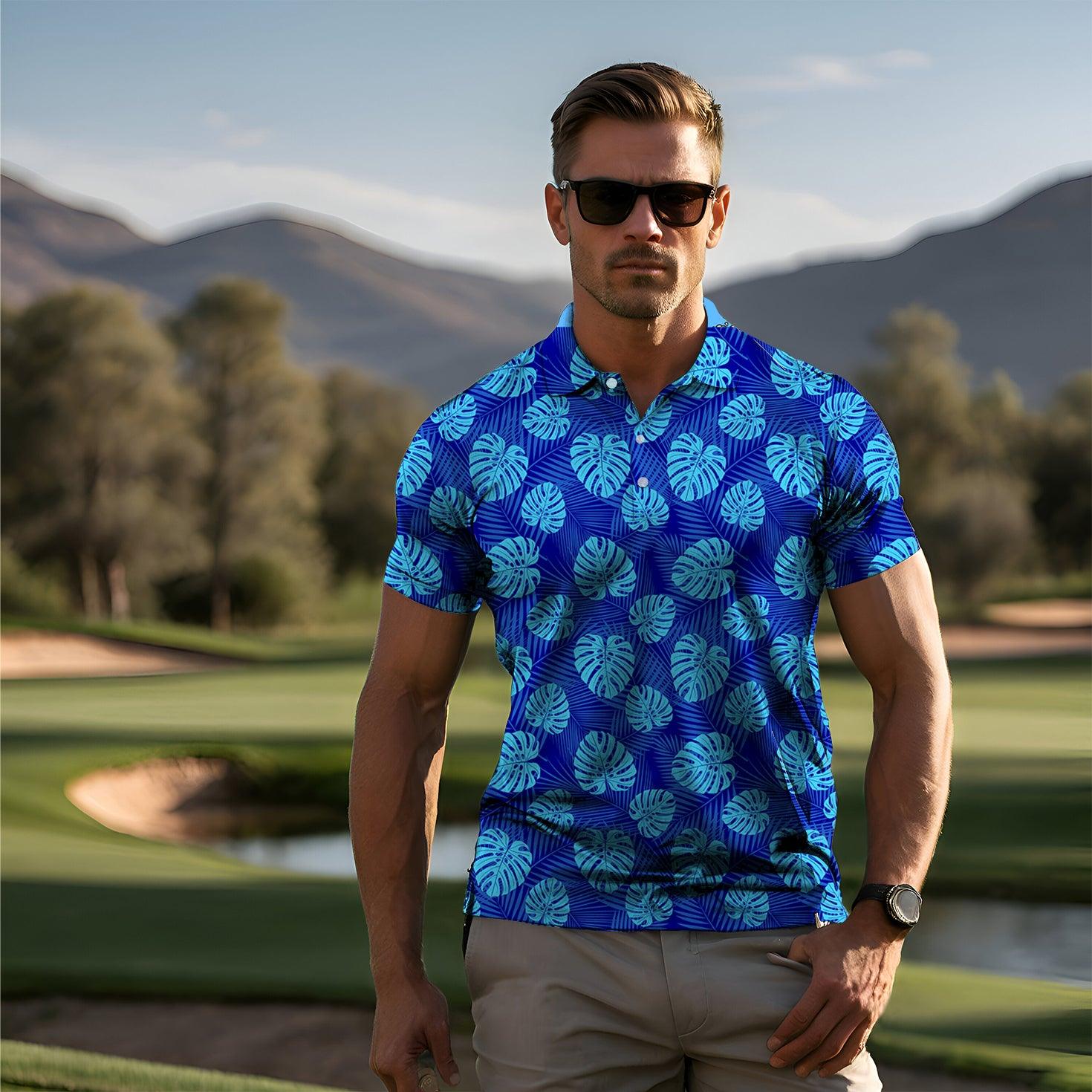 Men's Aloha Havana golf polo