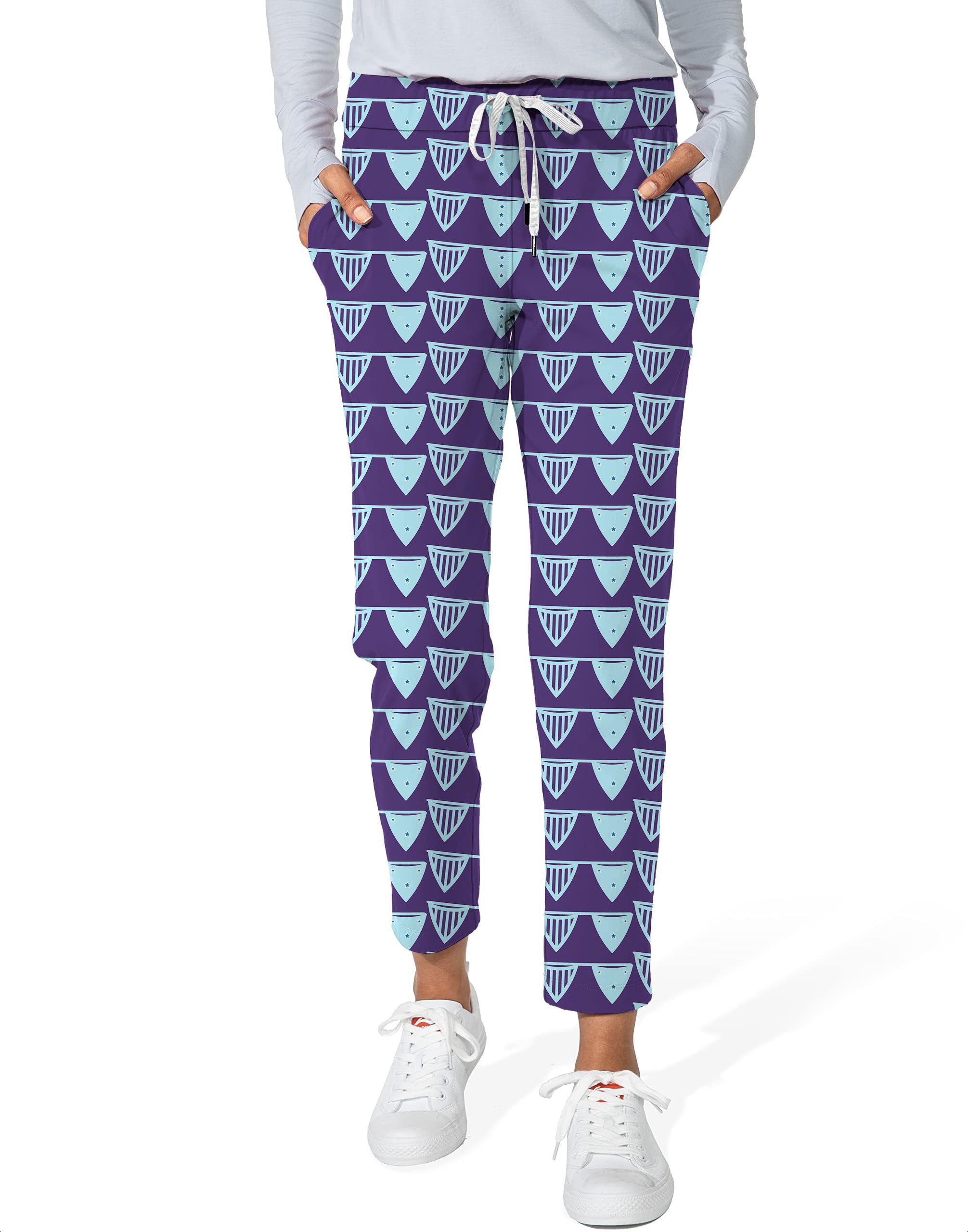 Blue Flag Limited Edition Women's 7/8 Stretch Ankle Golf Pants