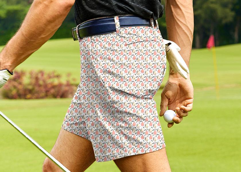 Men Pears Funny Golf Shorts