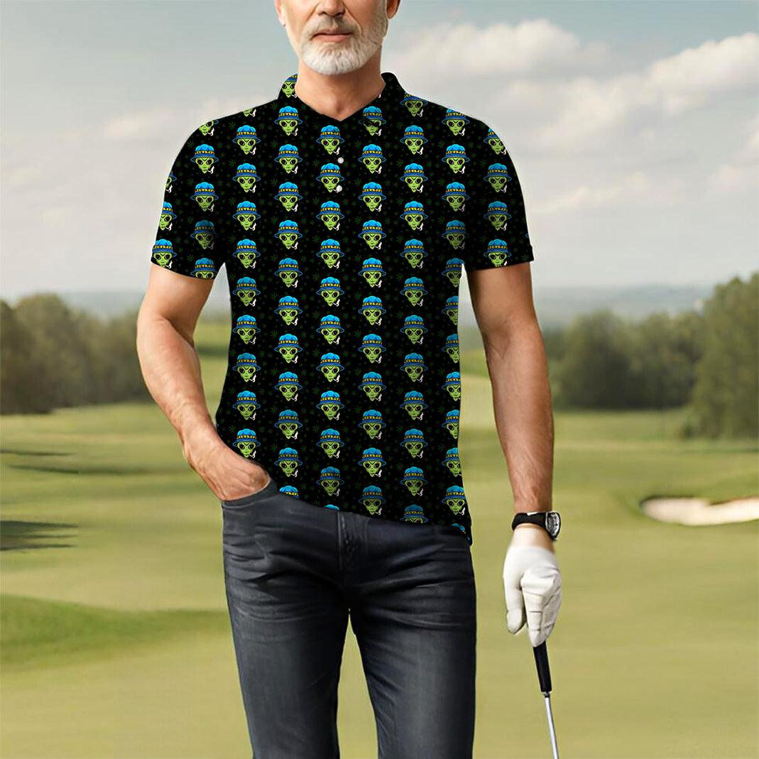 Men's Smokin' Galactic golf polo