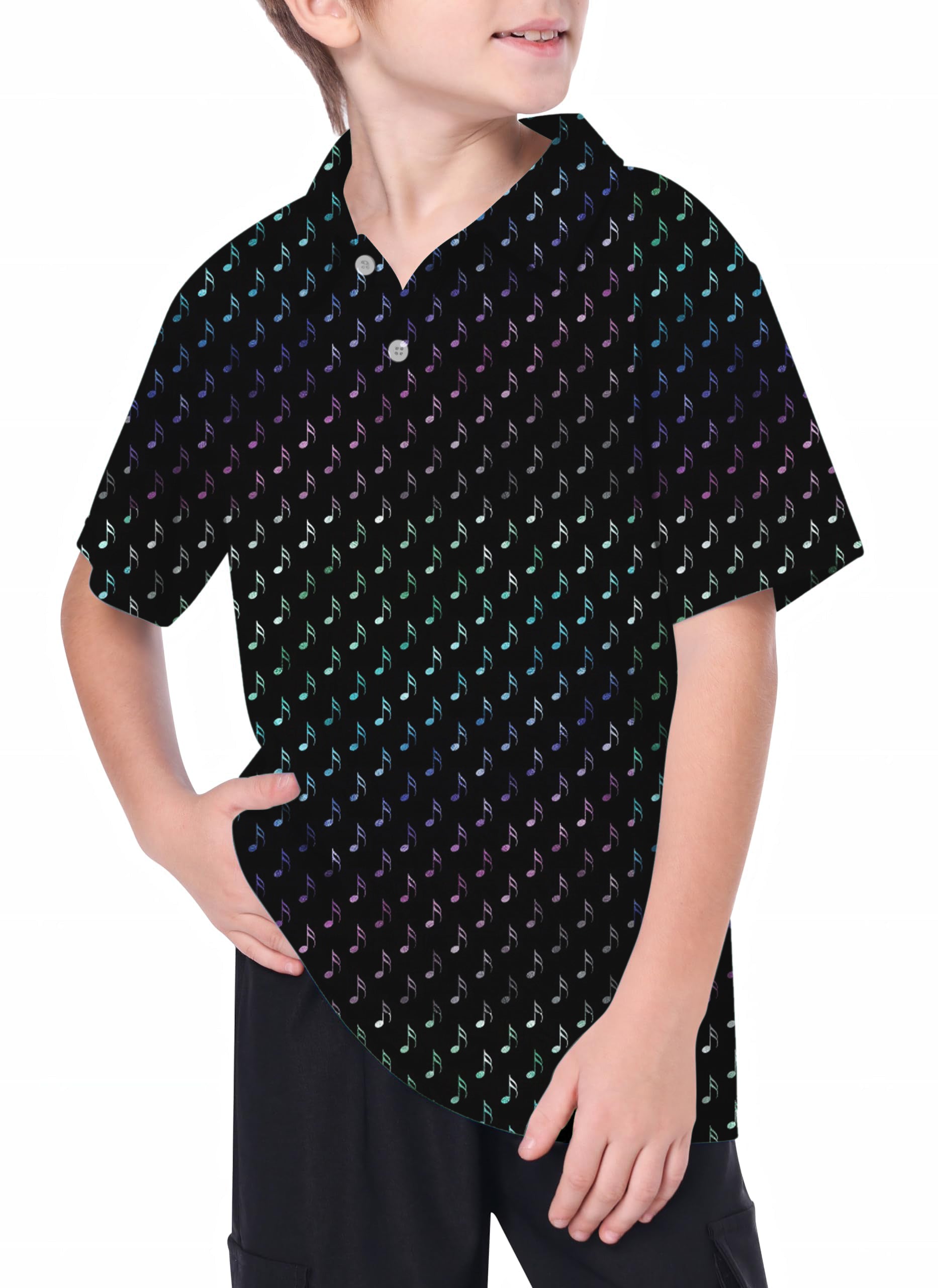 Youth Score Gradient color Golf Polo