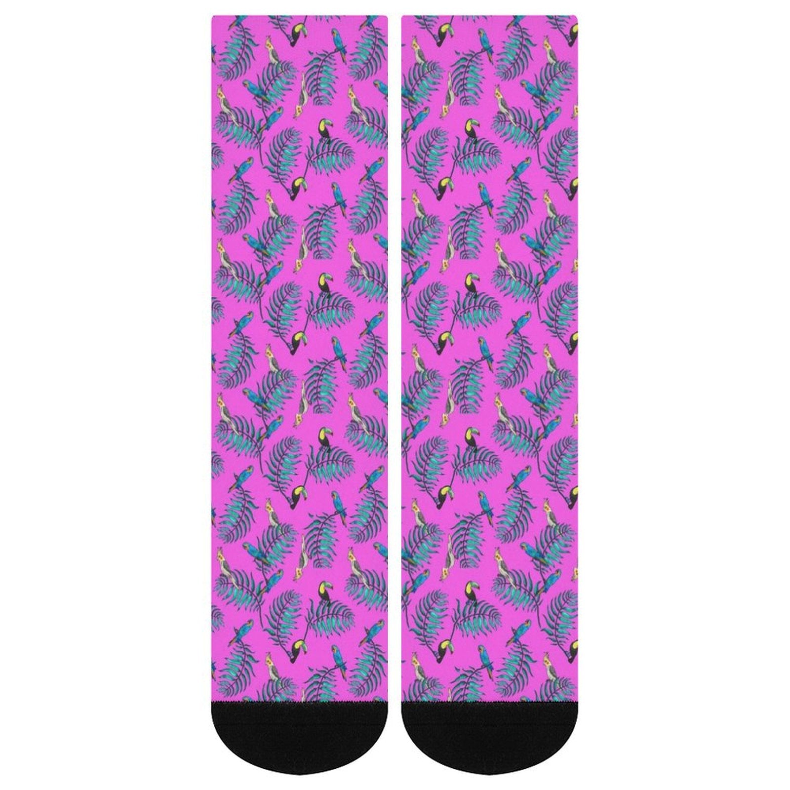 Tropical Oasis Prined socks Gifts for Men Women