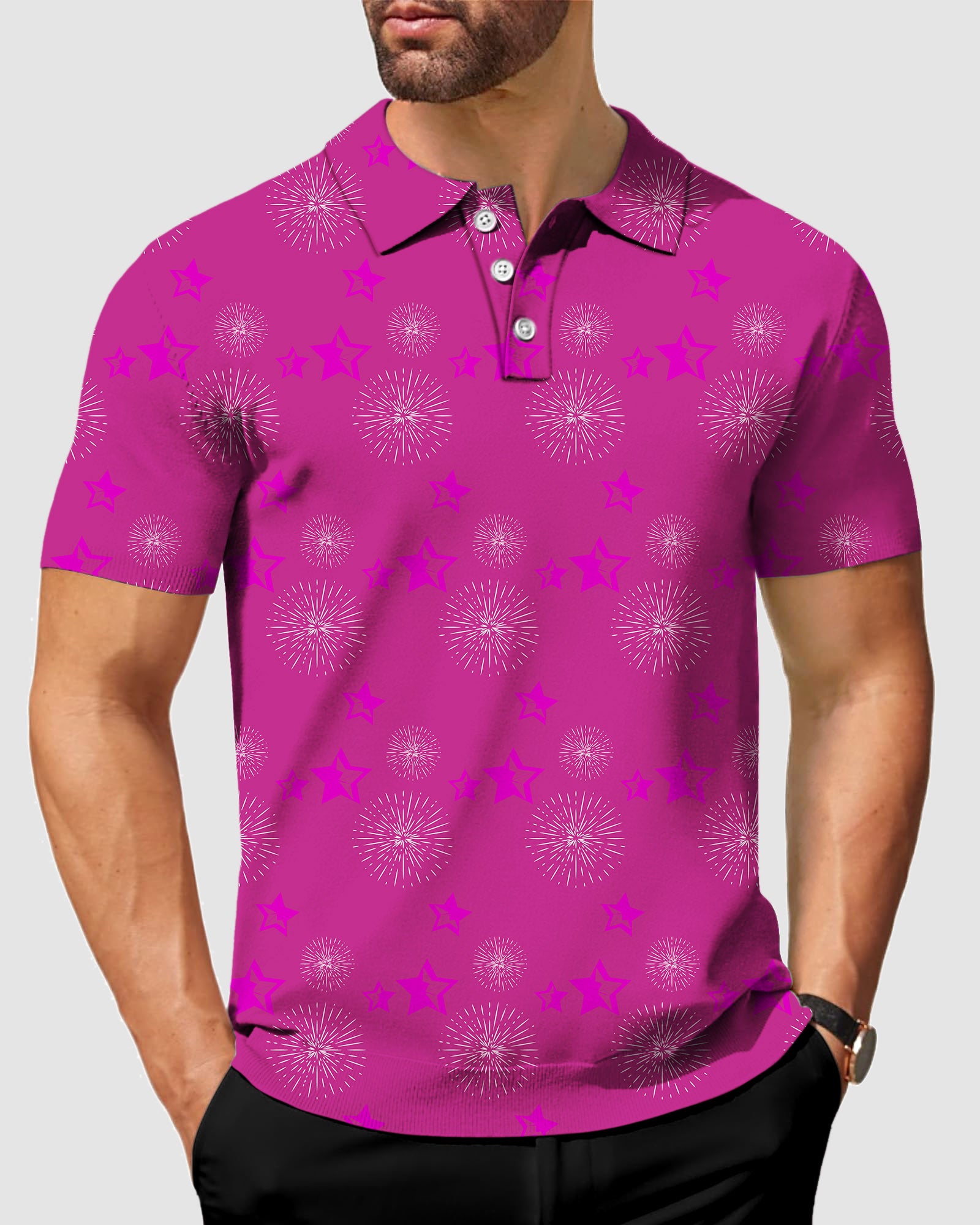 Men's Pentagram Impression Limited Edition Polo