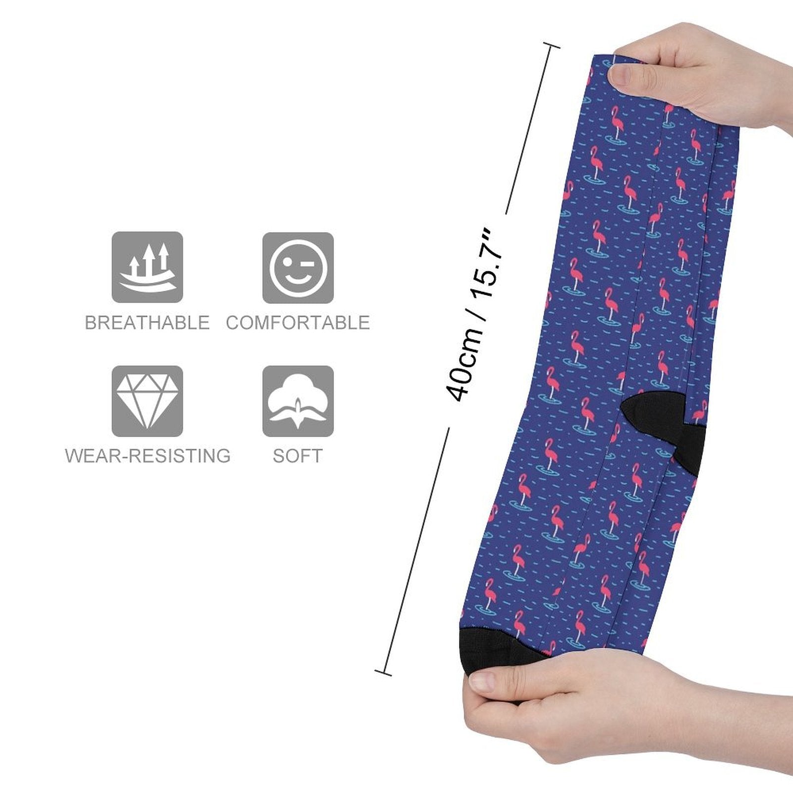 Mingo Lake Prined socks Gifts for Men Women