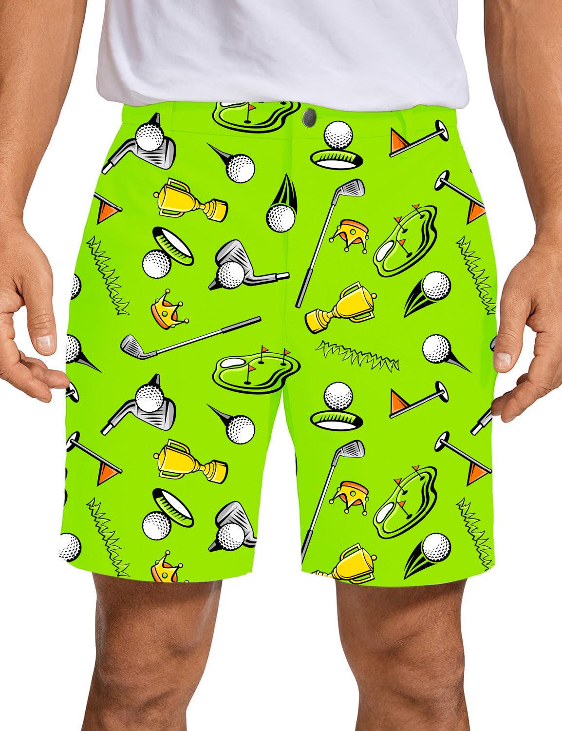 Men Stadium Champion Golf Shorts